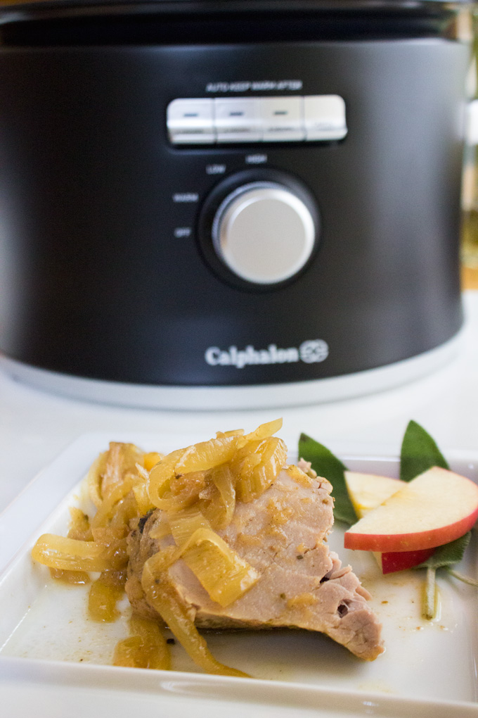 Slow Cooker Fall Pork Roast With Fennel + Apple {Whole30, AIP, Keto}